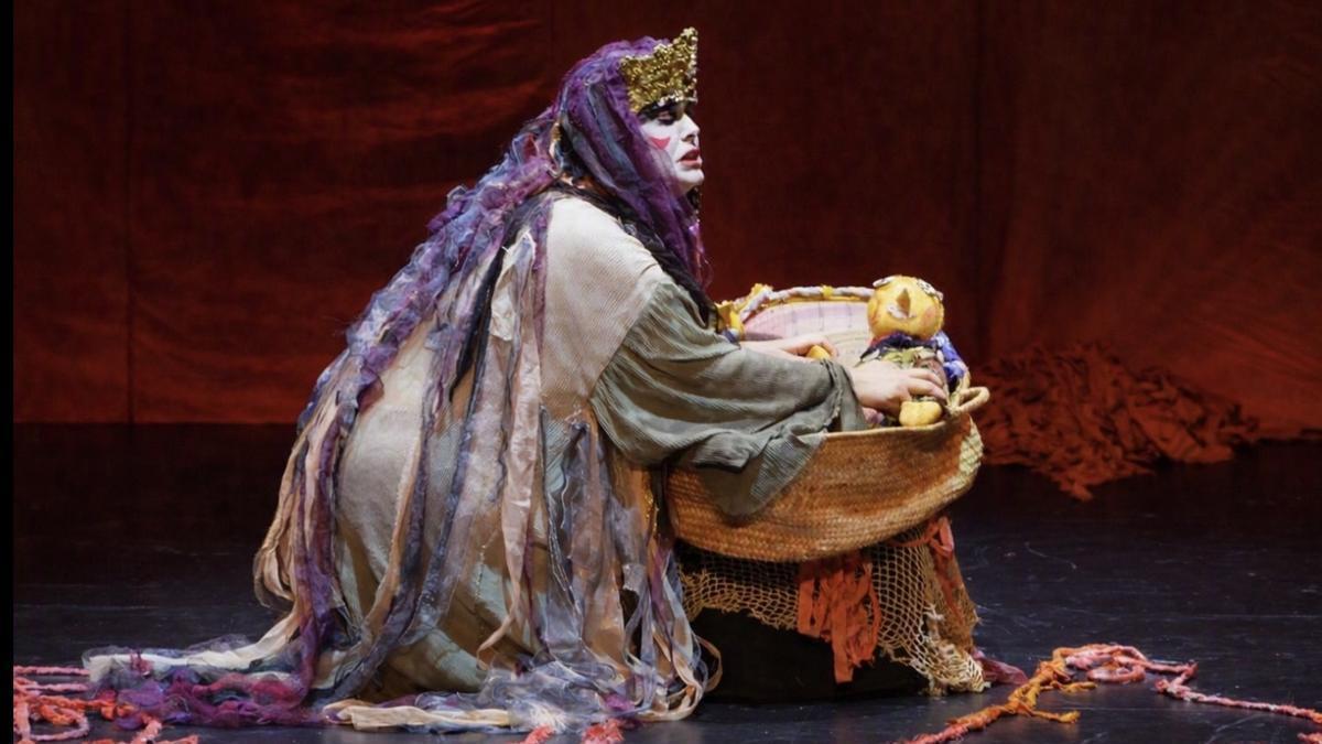 Una escena de 'Medea' representada por la compañía Sa Boira