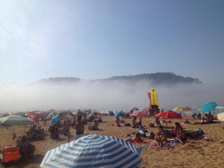 Asturias bajo la niebla