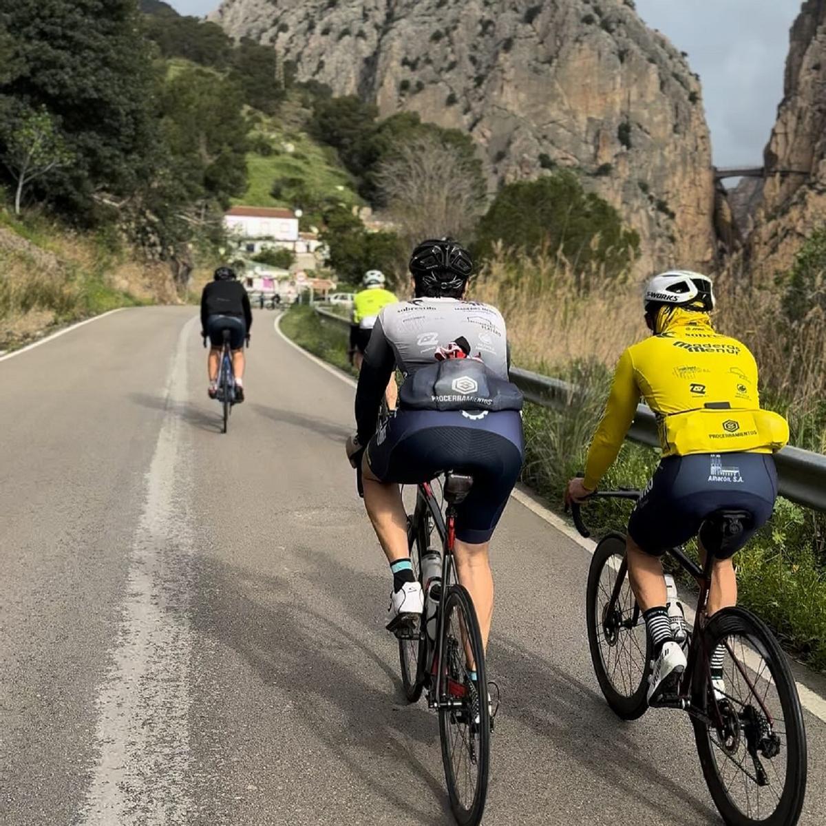 Un millar de deportistas de toda España participarán este domingo en la marcha cicloturista Coín-Caminito del Rey.