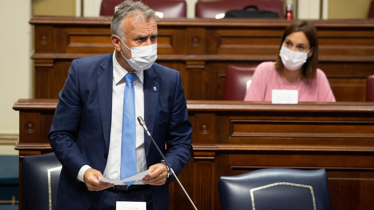 Pleno del Parlamento de Canarias