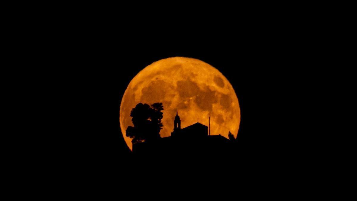 La 'Superluna azul' de agosto 2024.