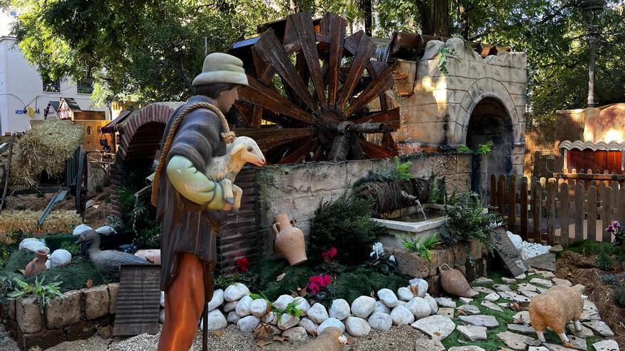 Xàtiva comienza la Navidad con la inauguración del Belén Monumental
