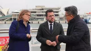 Aragonès ve "cerca" la necesidad de llevar agua en barco a Barcelona por la sequía