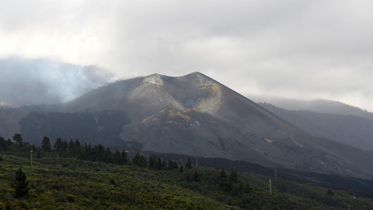 Imagen del volcán de La Palma.