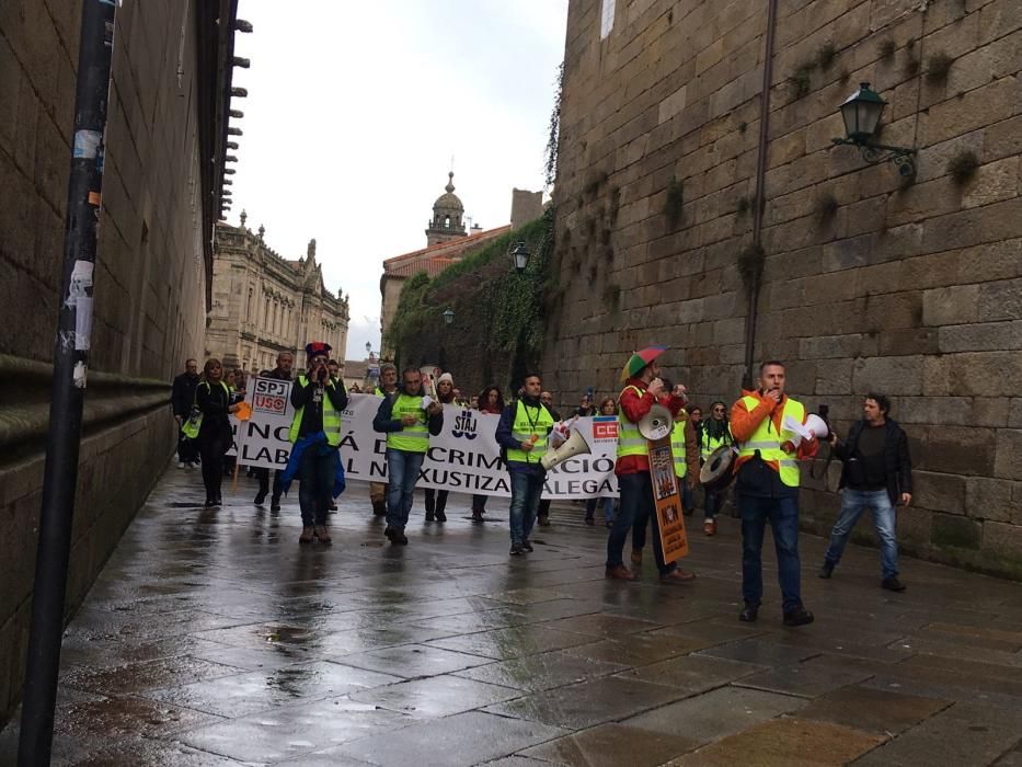 "Histórica" movilización de empleados judiciales