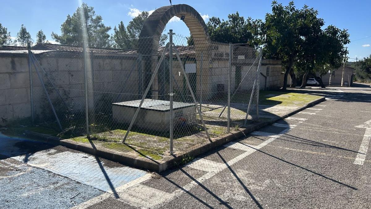 Una imagen del pozo actual que abastece de agua a Binissalem.