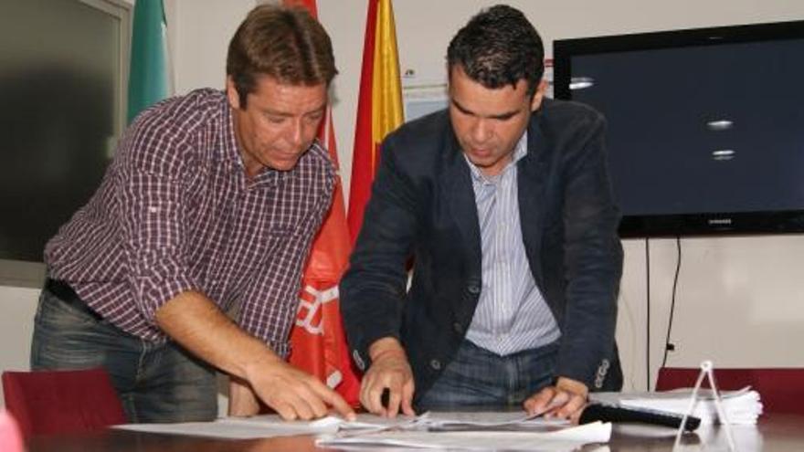 José Bernal y Ricardo López,