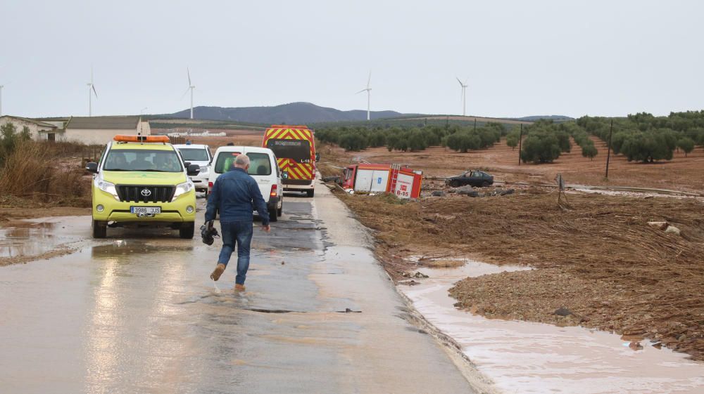 Graves inundaciones en Campillos, la comarca de Antequera y Teba en octubre de 2018