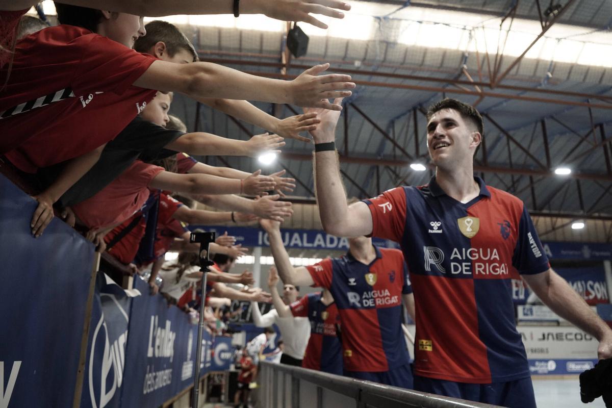 Imatges del quart partit Igualada Rigat - Barça Imatges del quart partit Igualada Rigat - Barça