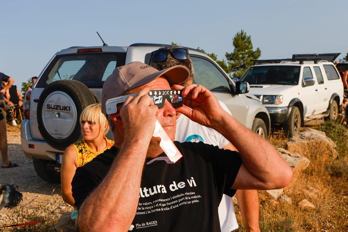 Les millors imatges de l'eclipsi a Castelltallat