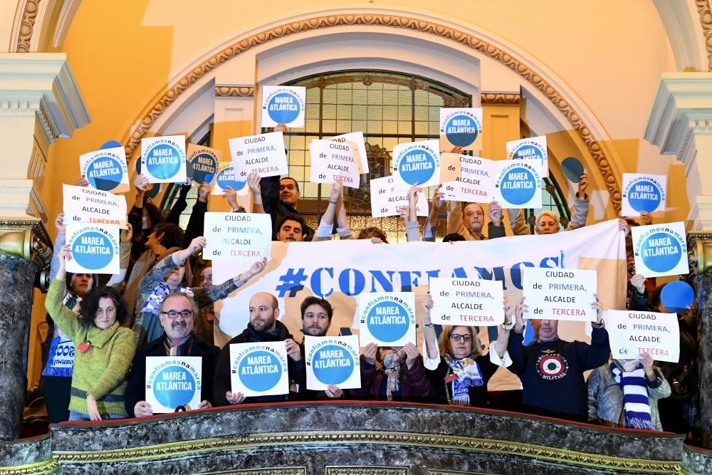 Cuestión de confianza en A Coruña