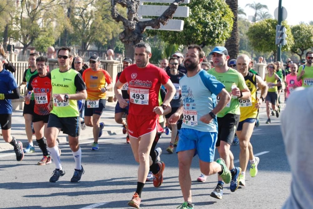 Media Maratón Murcia: Paso por Puente Reina Sofía