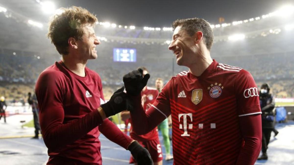Müller y Lewandowski, una dupla exitosa