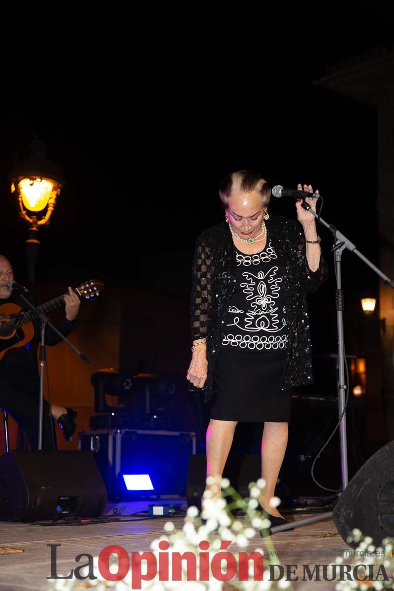 La cantante Maruja Garrido regresa a Caravaca