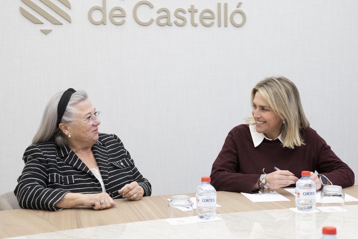 Maria Dolores Guillamón y Marta Barrachina.