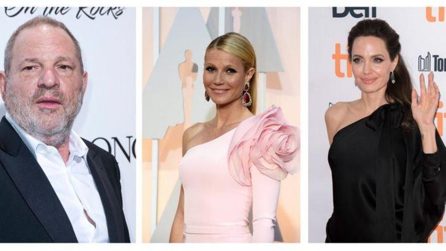 Harvey Weinstein: Angelina Jolie y Gwyneth Paltrow también denuncian el acoso del productor