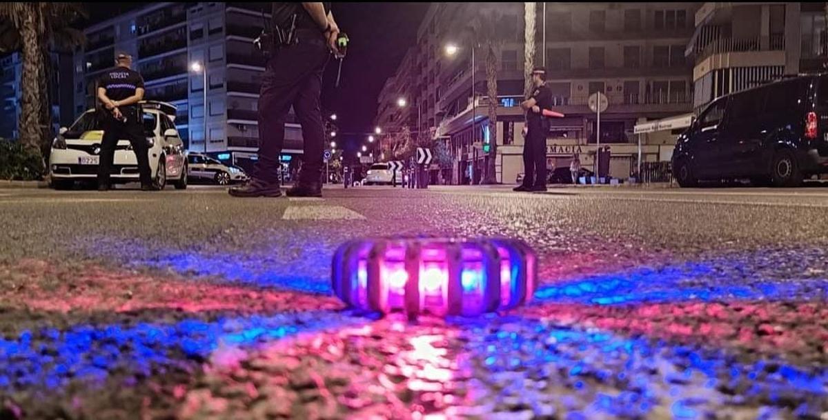 Control policial nocturno