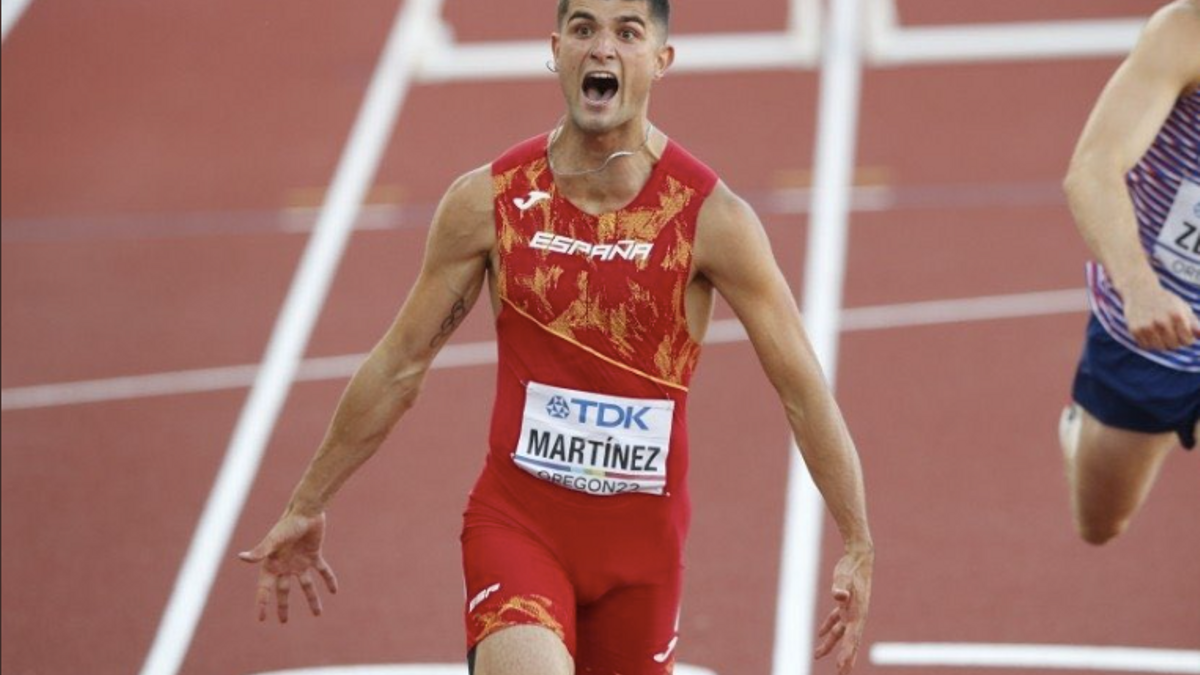 Asier Martínez mundial de eugene