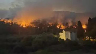 La situación del incendio se complica en Artana (Castellón): crece la preocupación por el avance de las llamas