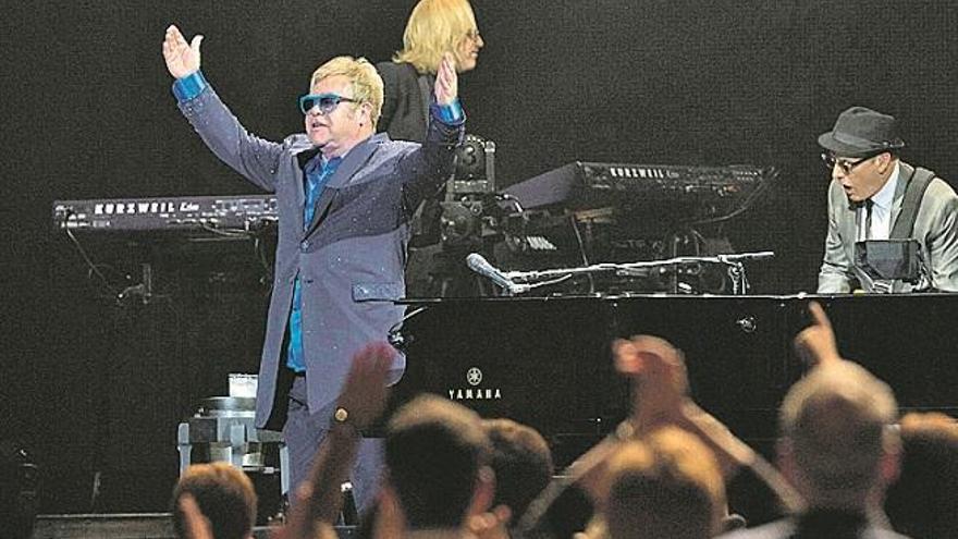 Las entradas para el concierto de Elton John, a la venta el lunes