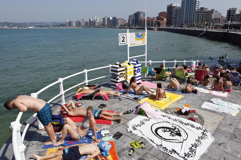 Ola de calor en Asturias