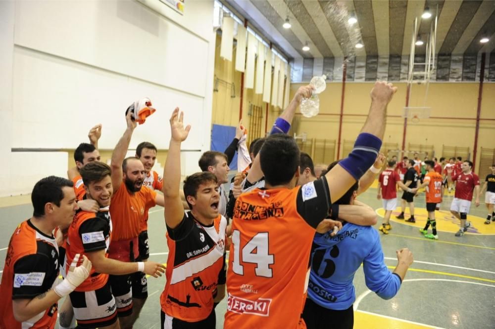 Balonmano: El CAB Cartagena, campeón de Segunda