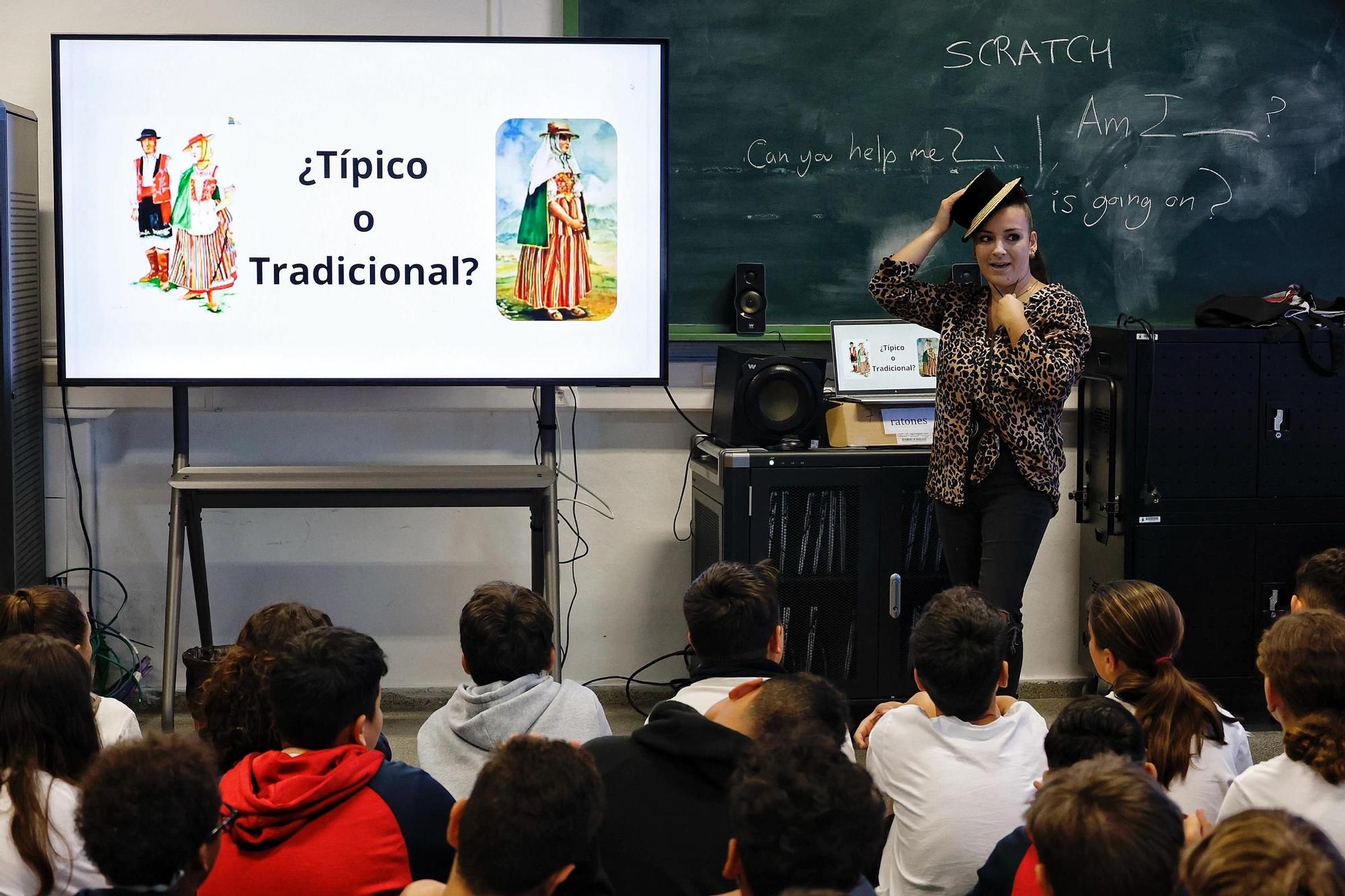 El colegio de El Draguillo prepara el Día de Canarias