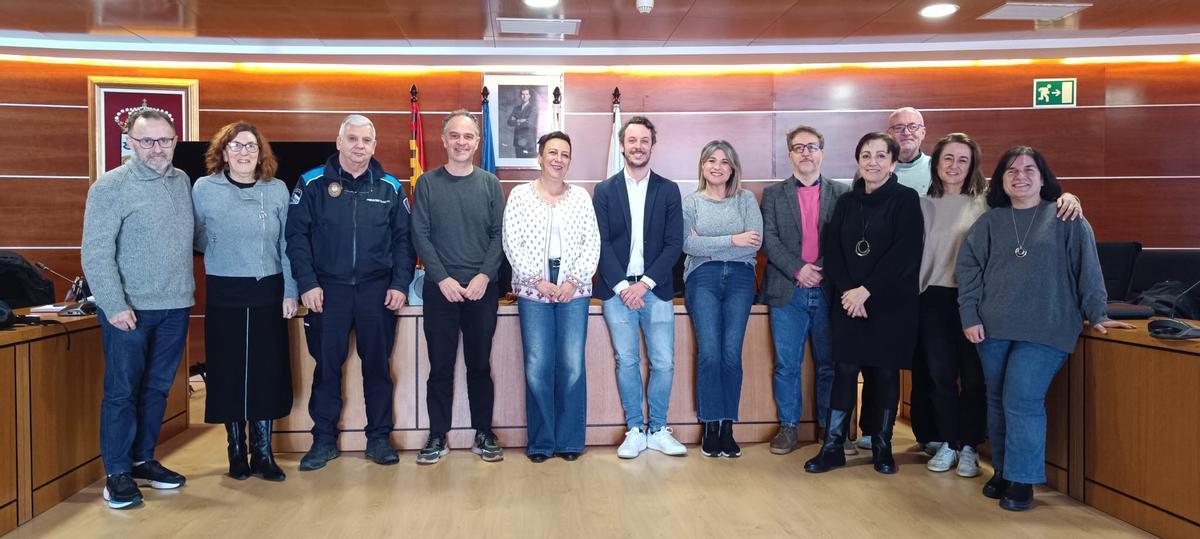 La mesa de negociación de personal tras alcanzar el acuerdo