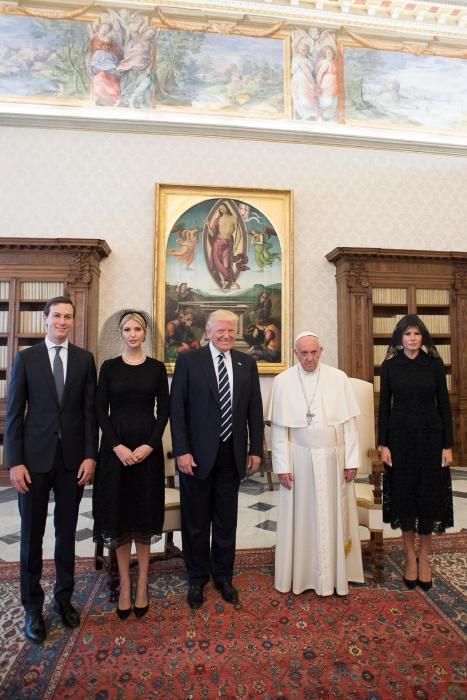 Encuentro de Trump y el Papa en el Vaticano