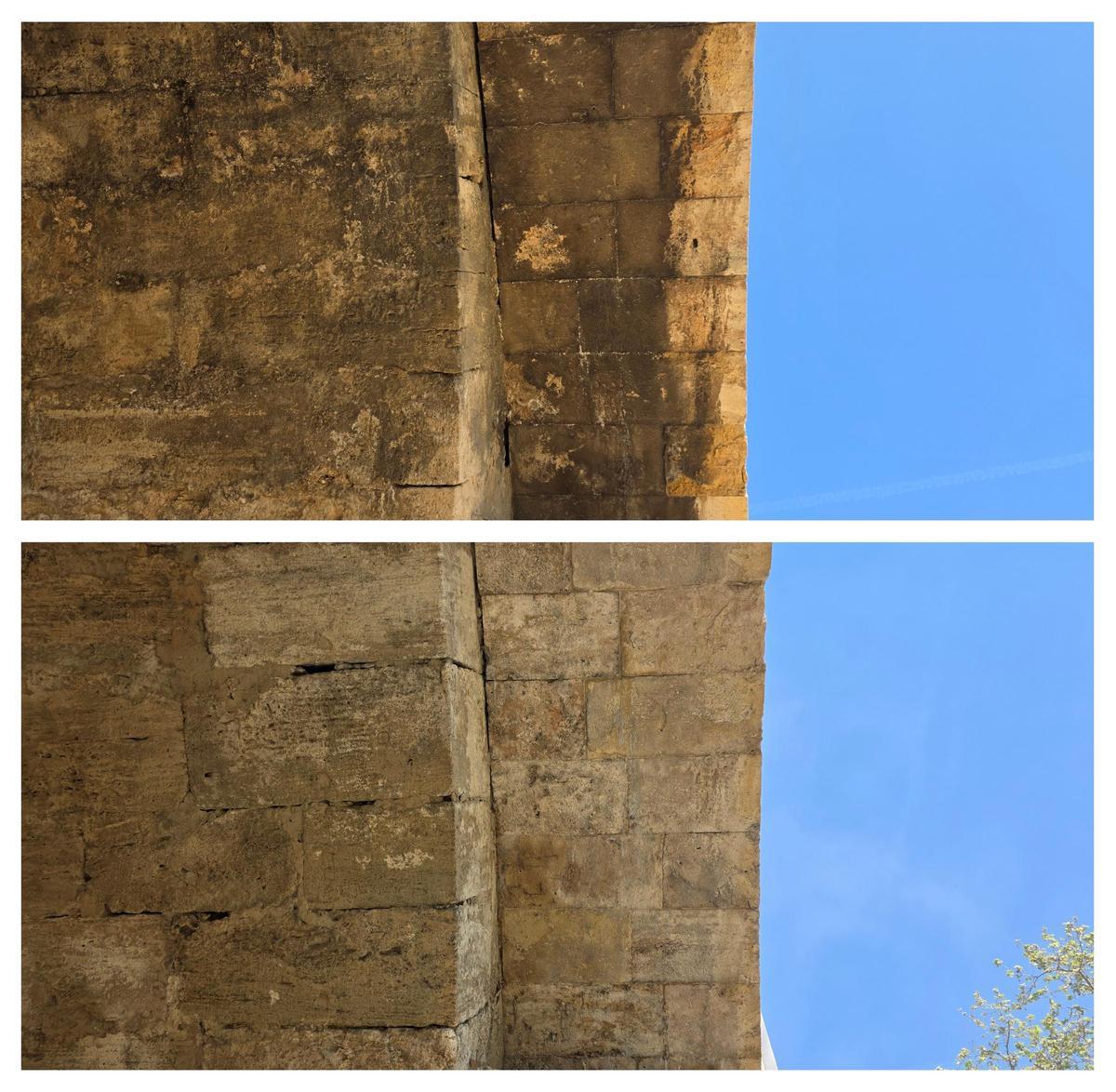 Poderoso contraste entre el antes y el después