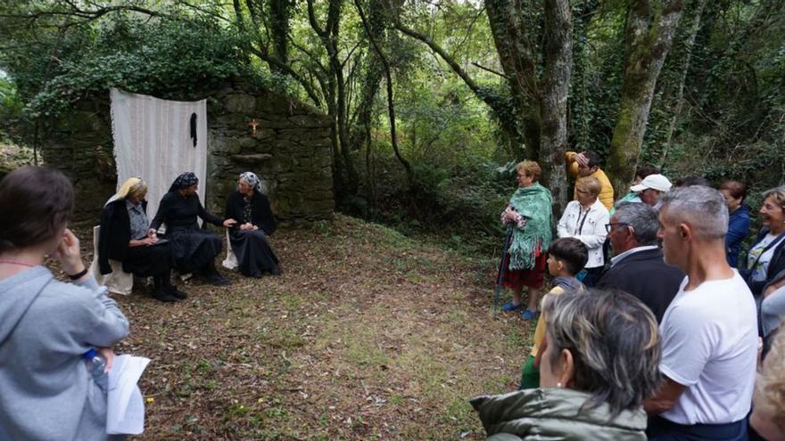 Vilasantar viajó a los años 40 con la obra ‘Voltar ás raíces’