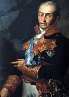 Marqués de la Romana, con la frente y las nalgas marcadas a fuego