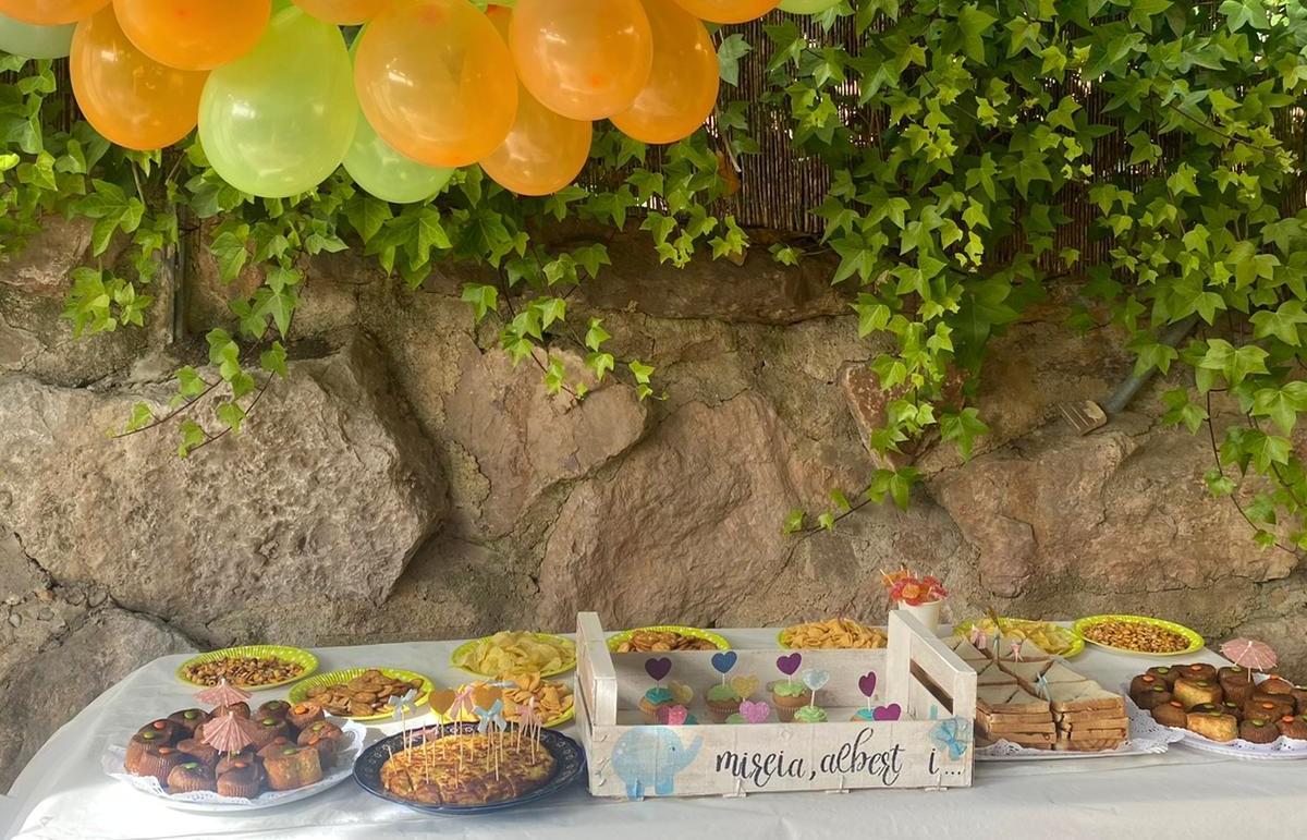 Fiesta 'gender reveal' de Albert y Mireia