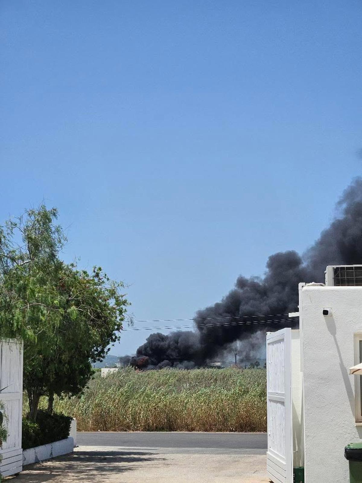 Incendio en Ses Feixes