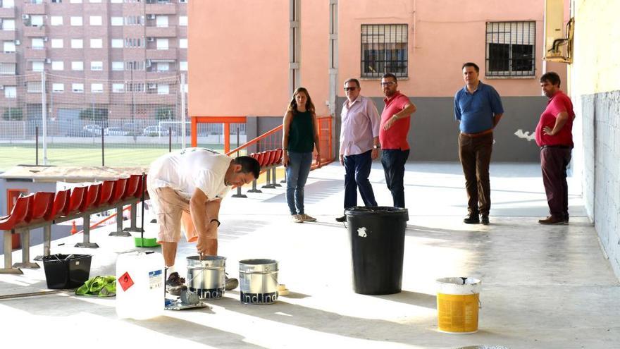 Torrent pone a punto el campo de fútbol San Gregorio