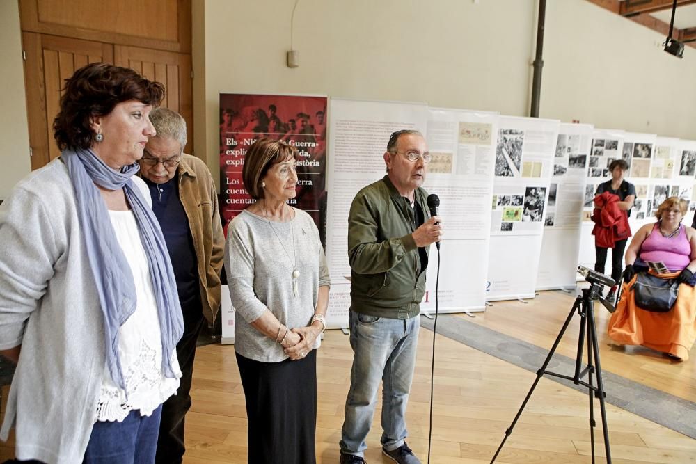 Exposición sobre los niños de la guerra