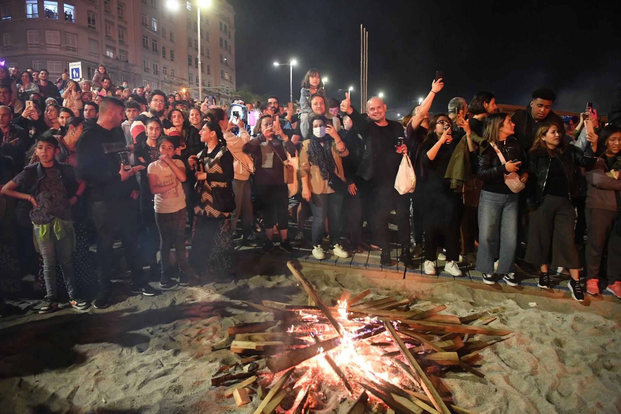 Noche de San Juan en A Coruña 2022