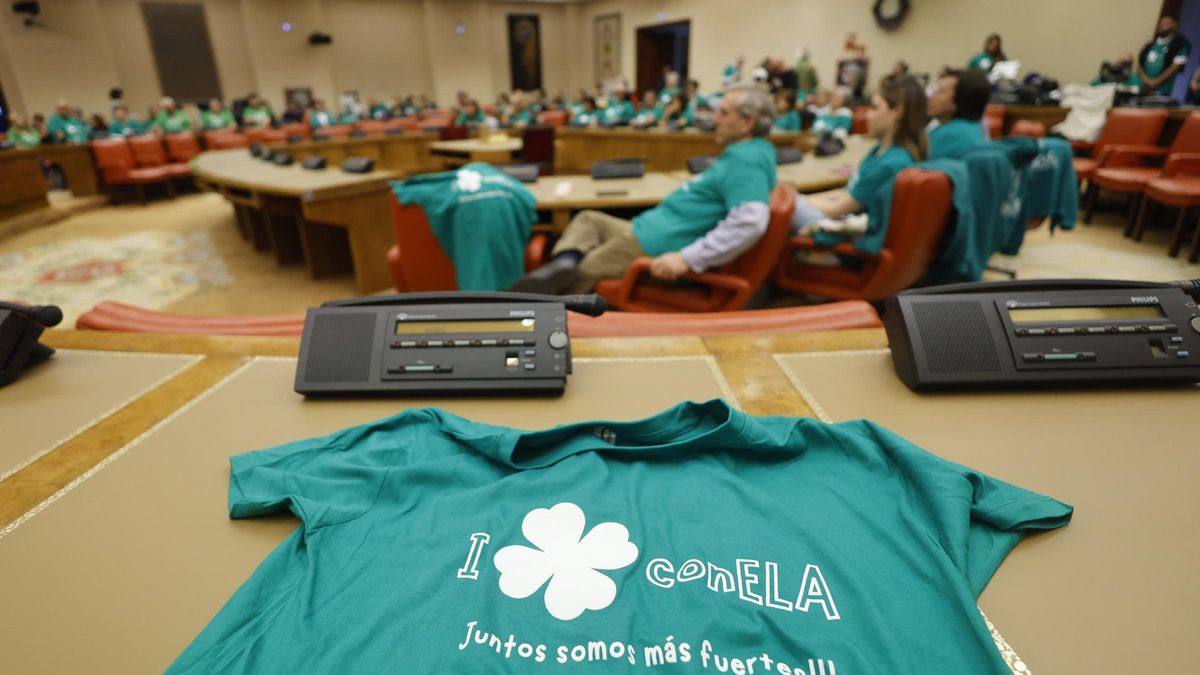 Un acto de pacientes con ELA