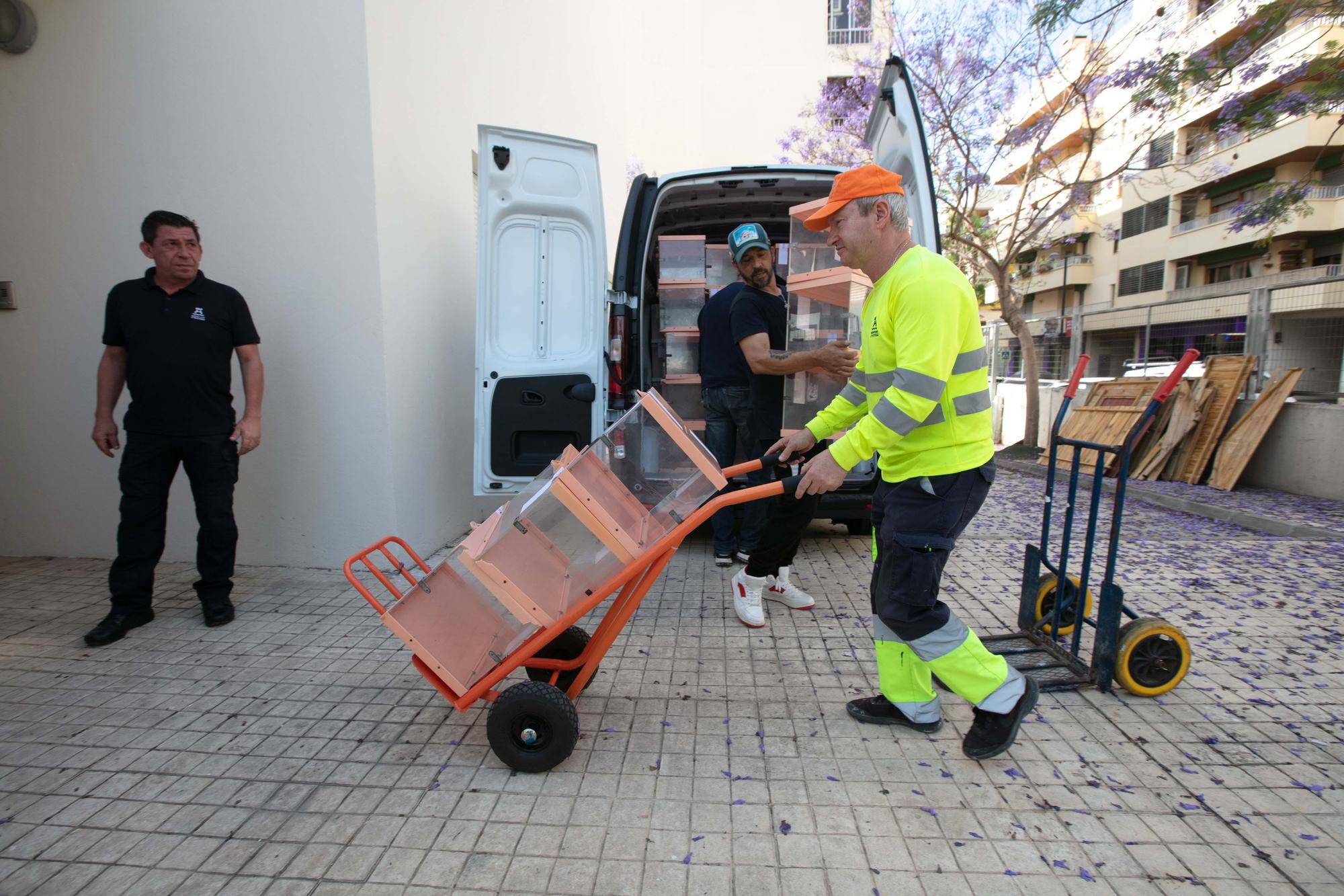 Galería de imágenes de los preparativos para las elecciones del 28M