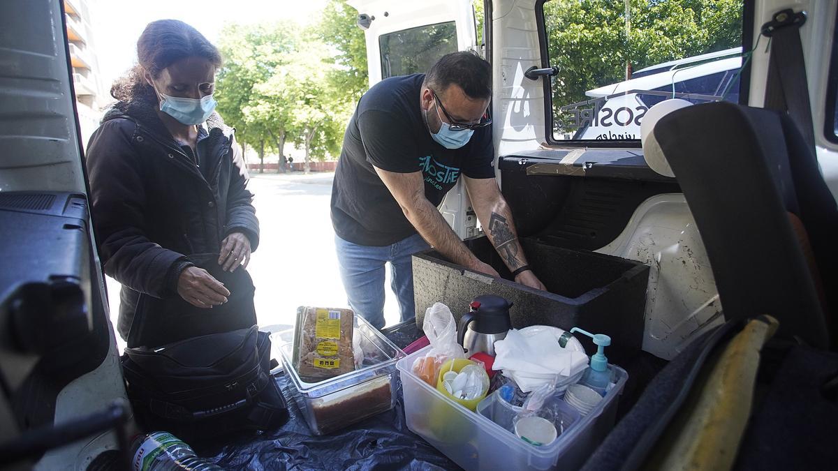 Som Sostre recull cada dos dimecres les trenta racions que es preparen al PIL