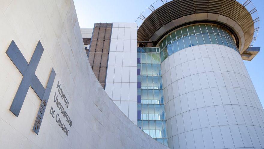 Exterior del Hospital Universitario de Canarias.