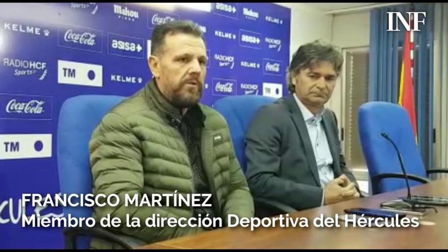 Francisco Martínez sobre las bajas del Hércules: "Han sido ellos los que han querido irse"