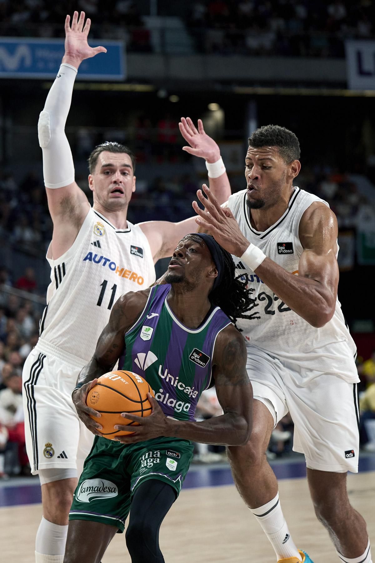Fotos del segundo partido de semifinales de la ACB: Real Madrid - Unicaja