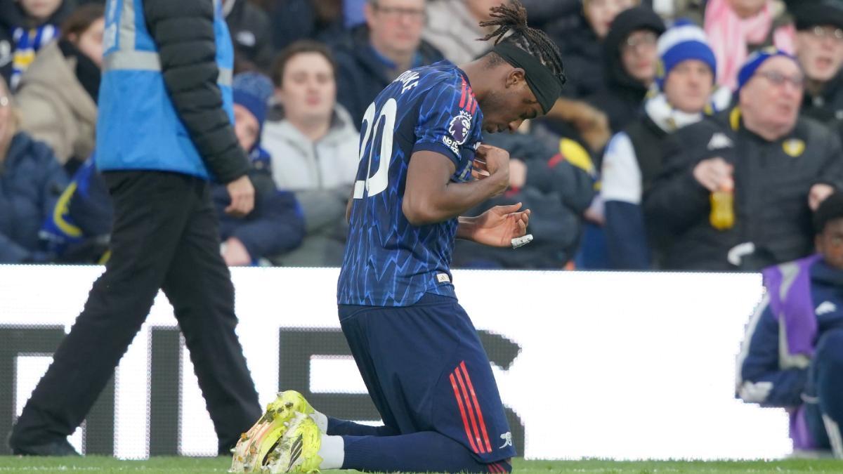 Madueke, en el duelo contra el Leeds