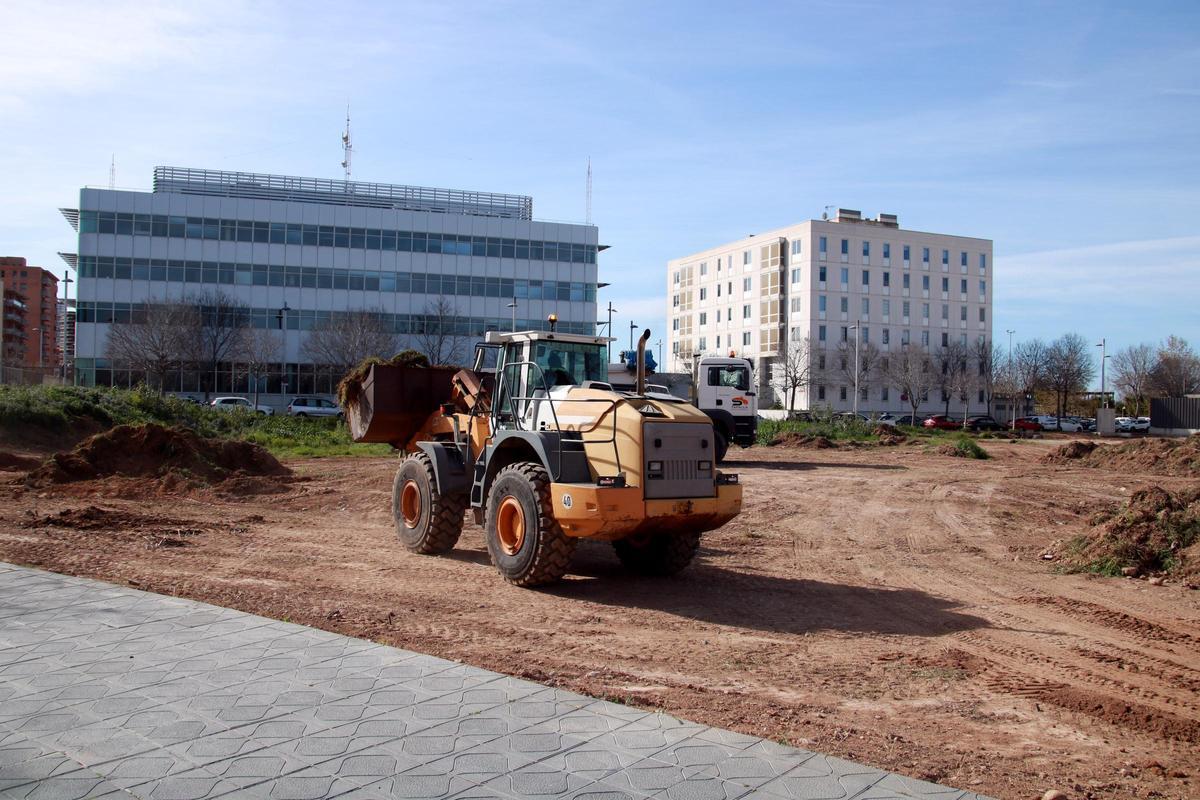 Inicio de las obras de construcción del nuevo Fòrum de la Justícia de Tarragona.
