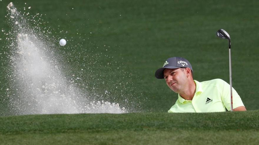 Sergio García, durante un torneo.