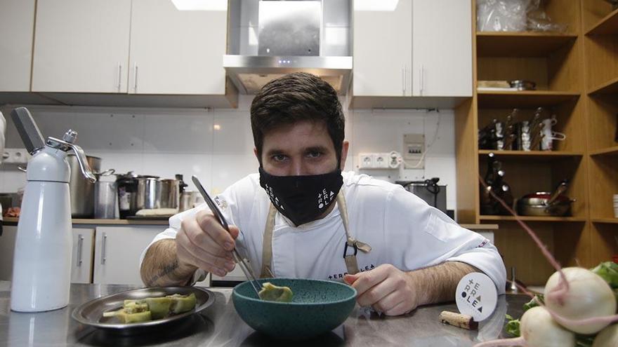 Paco Villar, cocinero del restaurante cordobés Terra Olea.