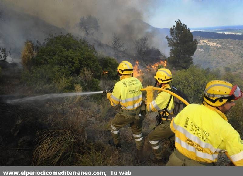 GALERIA DE IMÁGENES  - INCENDIO FORESTAL EN LA VALL