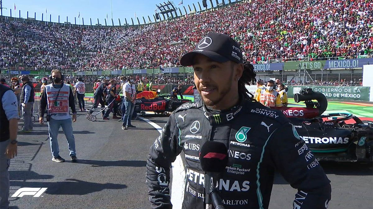 Hamilton, tras la carrera en México