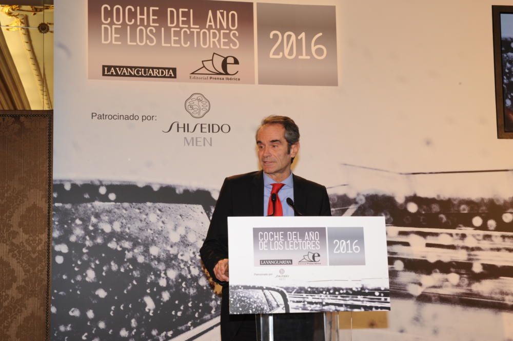 Entrega de los premios Coche del Año de Los Lectores 2016